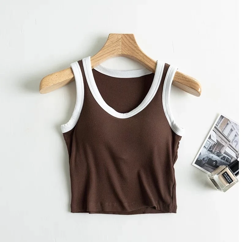 Edge Built-In Bra Crop Top - ricardofort