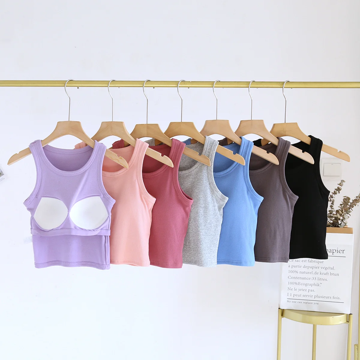 Summer Built-In Bra Camisole - ricardofort