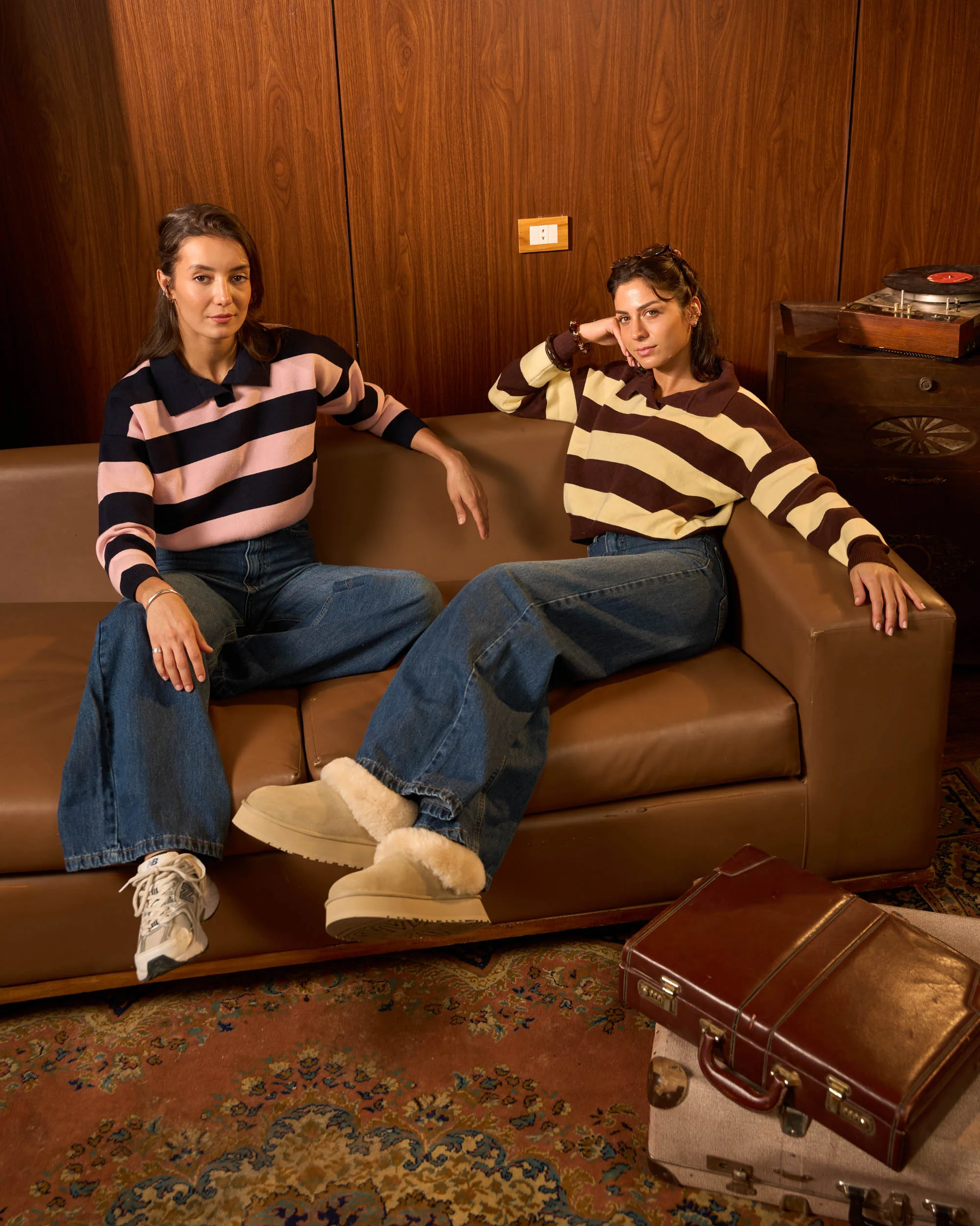Honey Striped Soft Knit Polo - ricardofort