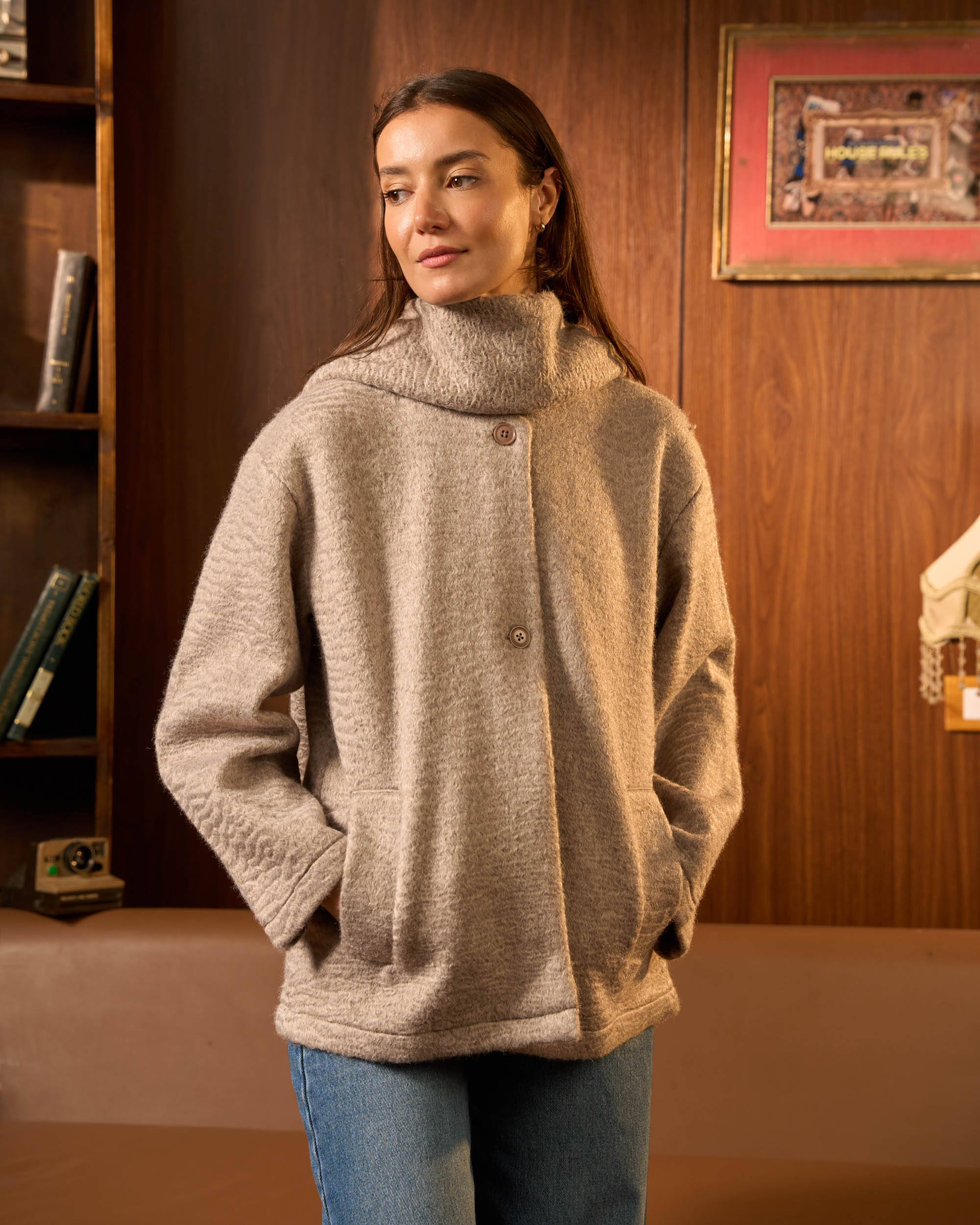 Cafe Women’s Shawl Jacket - ricardofort