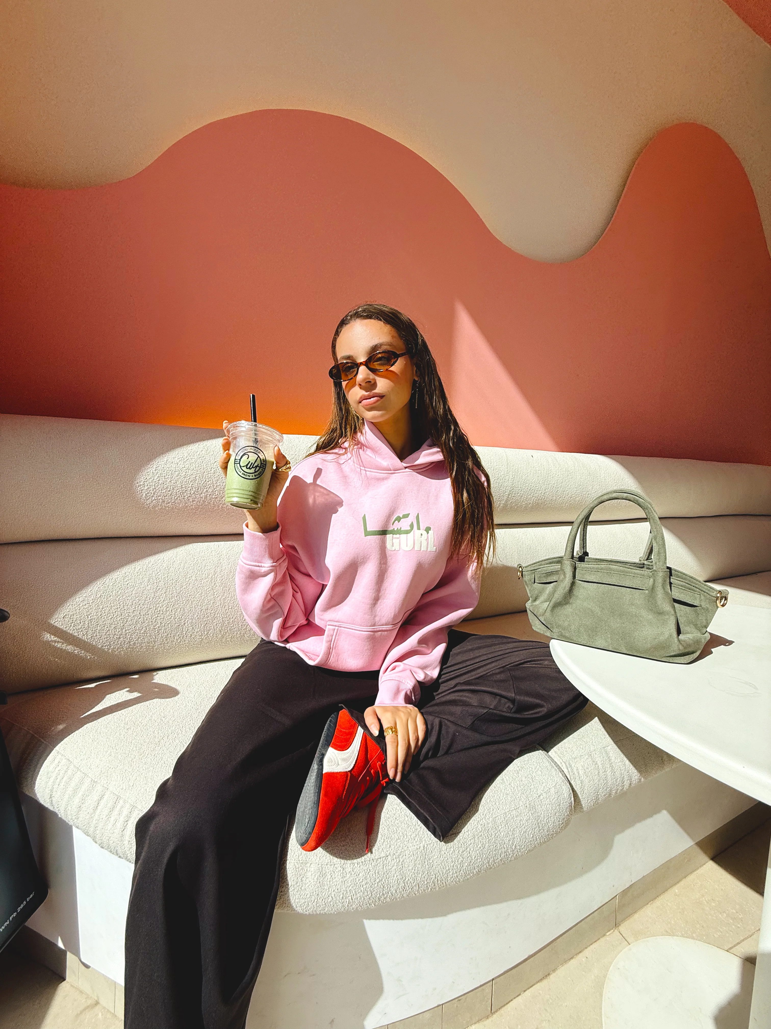Matcha Gurl in Pink – Bold Statement Hoodie - ricardofort
