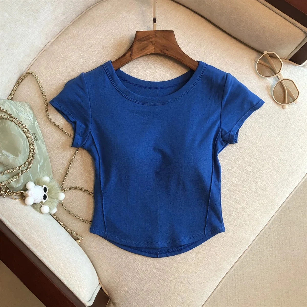 Comfy Built-In Bra T-shirt - ricardofort