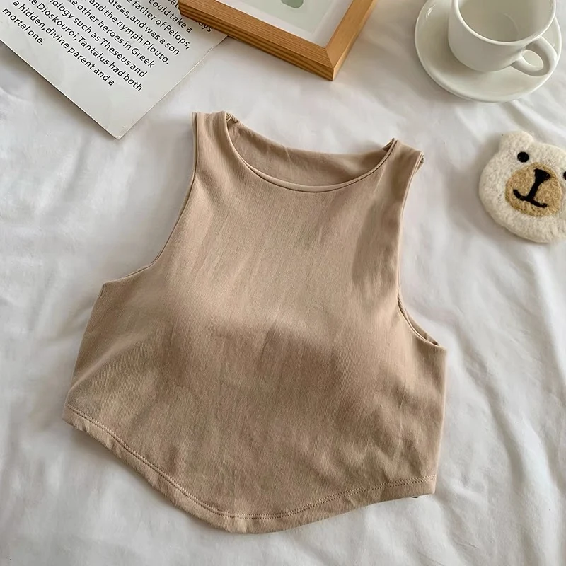 Budapest High Neck Built-In Bra Top - ricardofort