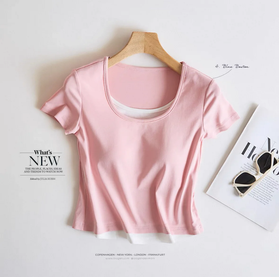Sydney Built-In Bra T-Shirt - ricardofort