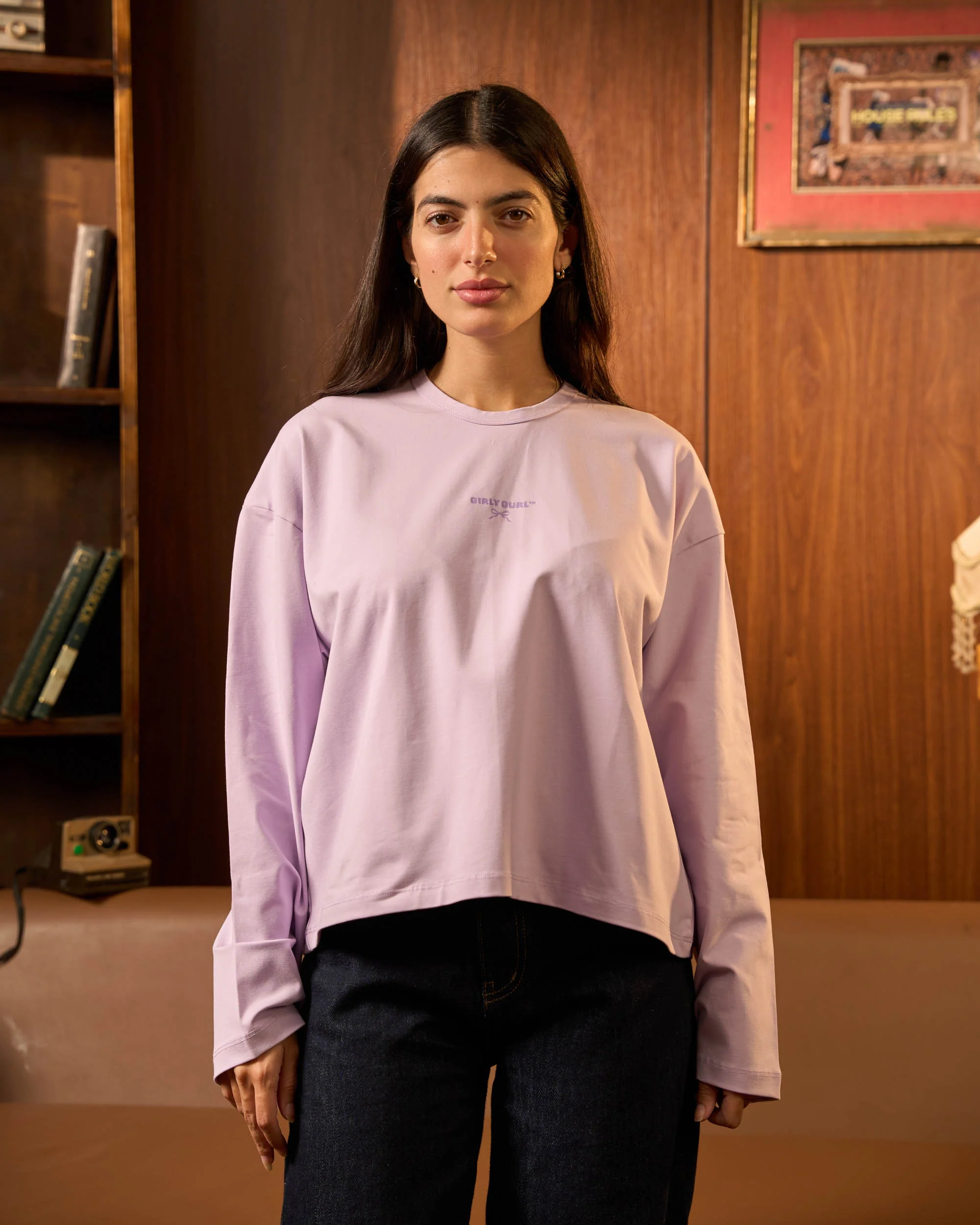 Light Purple Girly Gurl T-shirt - ricardofort