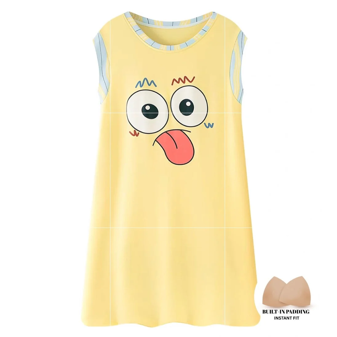 Giggle Bug Padded Night Dress - ricardofort