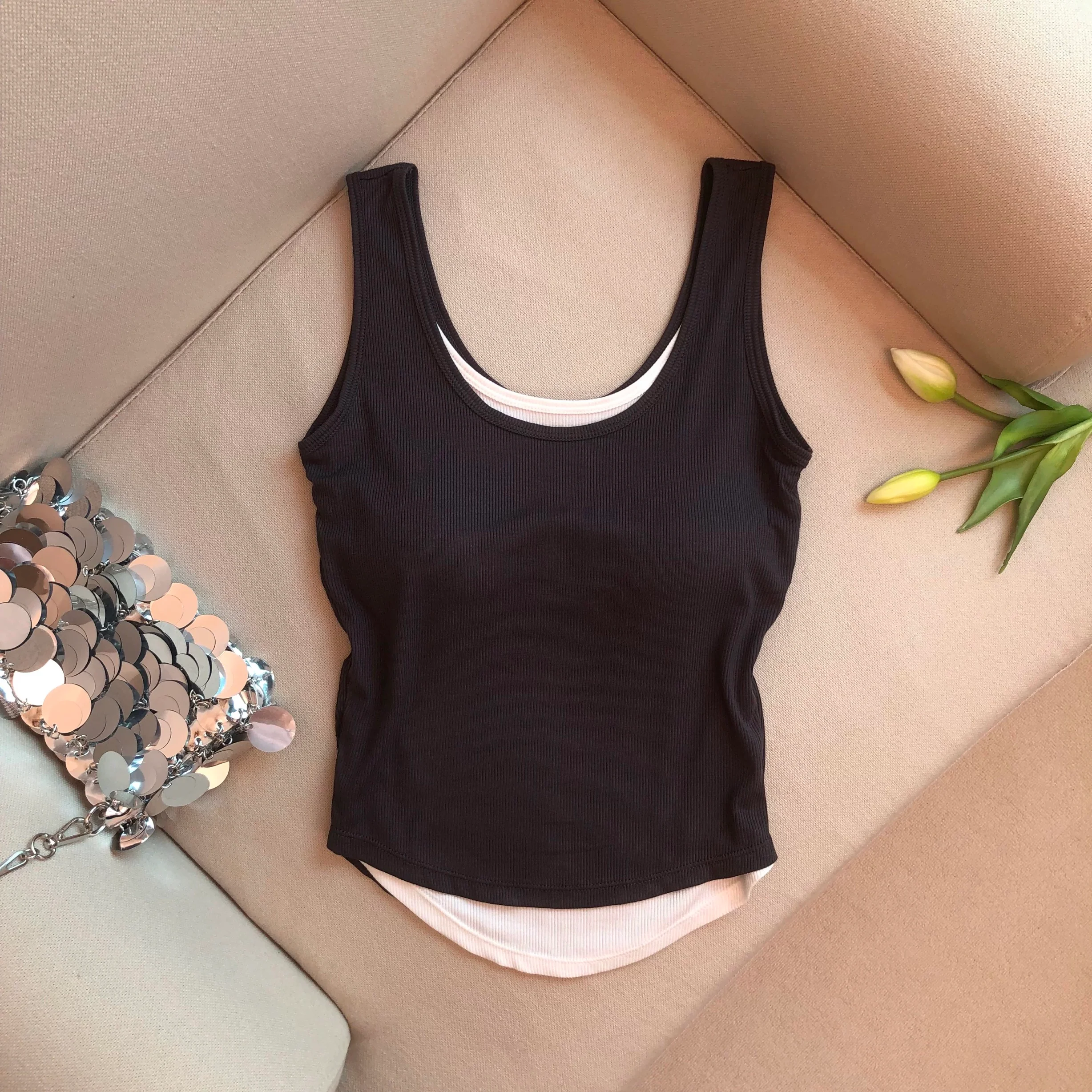 Mexico Dual Built-In Bra Tank Top - ricardofort