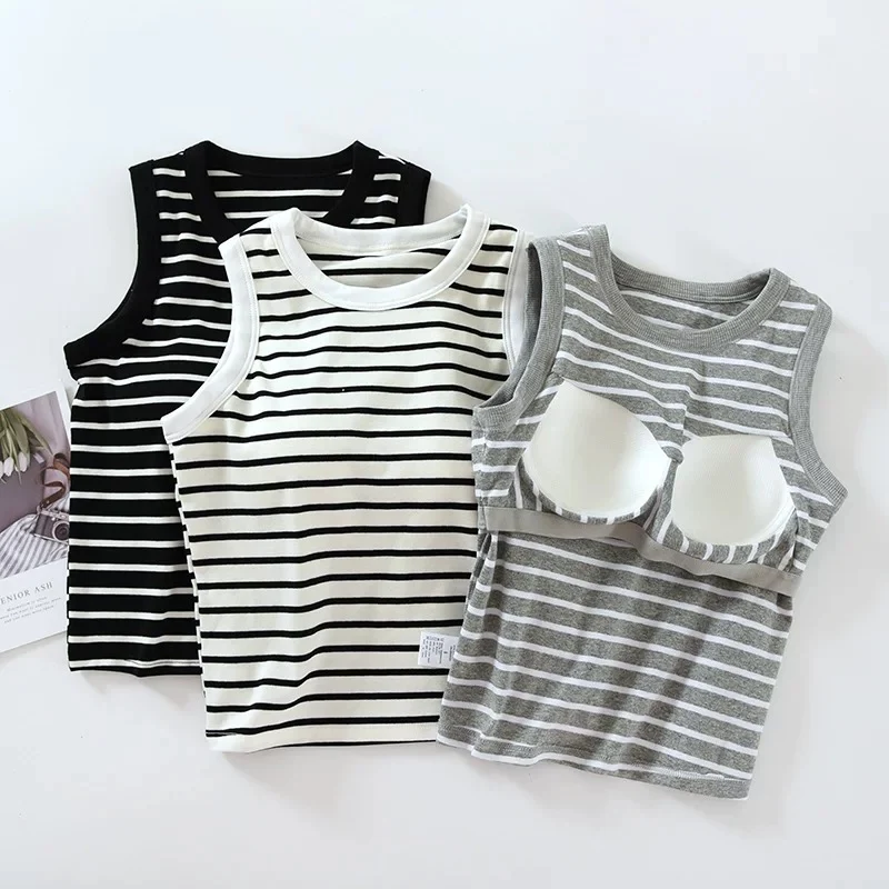 Fbella Stripe Padded Cami Top - ricardofort