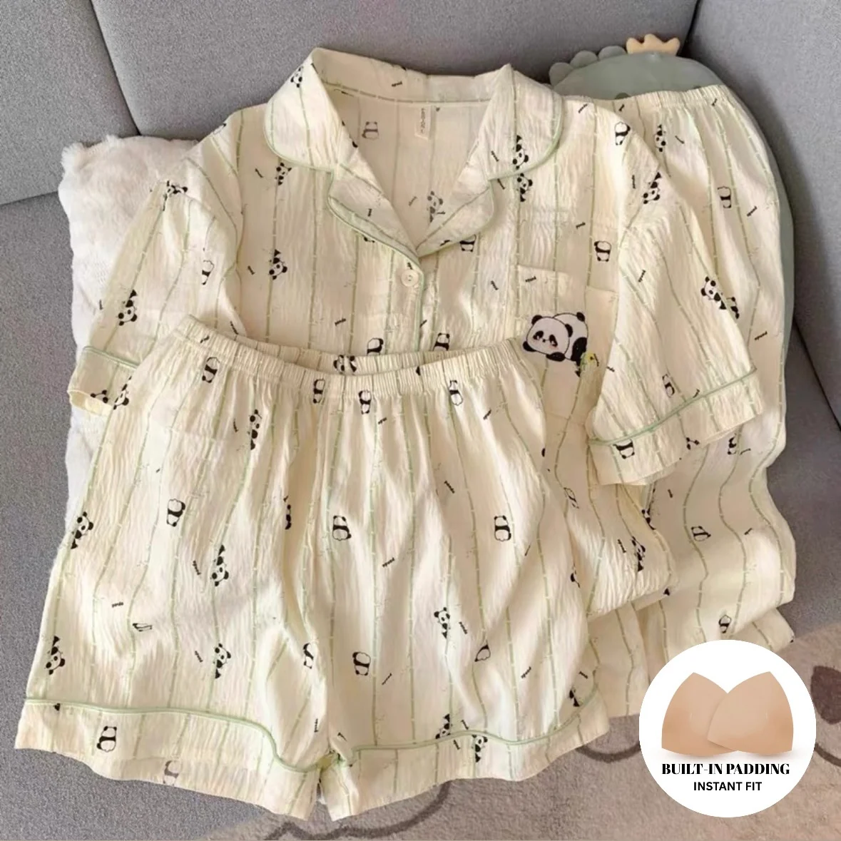 Zenboo Padded Nightsuit -3pcs Set - ricardofort