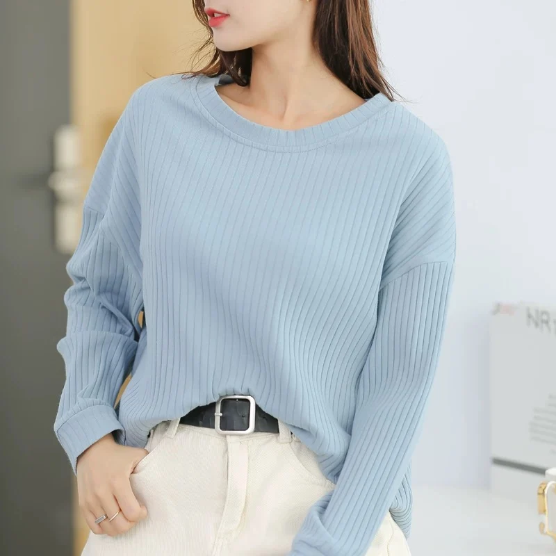 Minimal Muse Ribbed Built-In Bra Tshirt - ricardofort