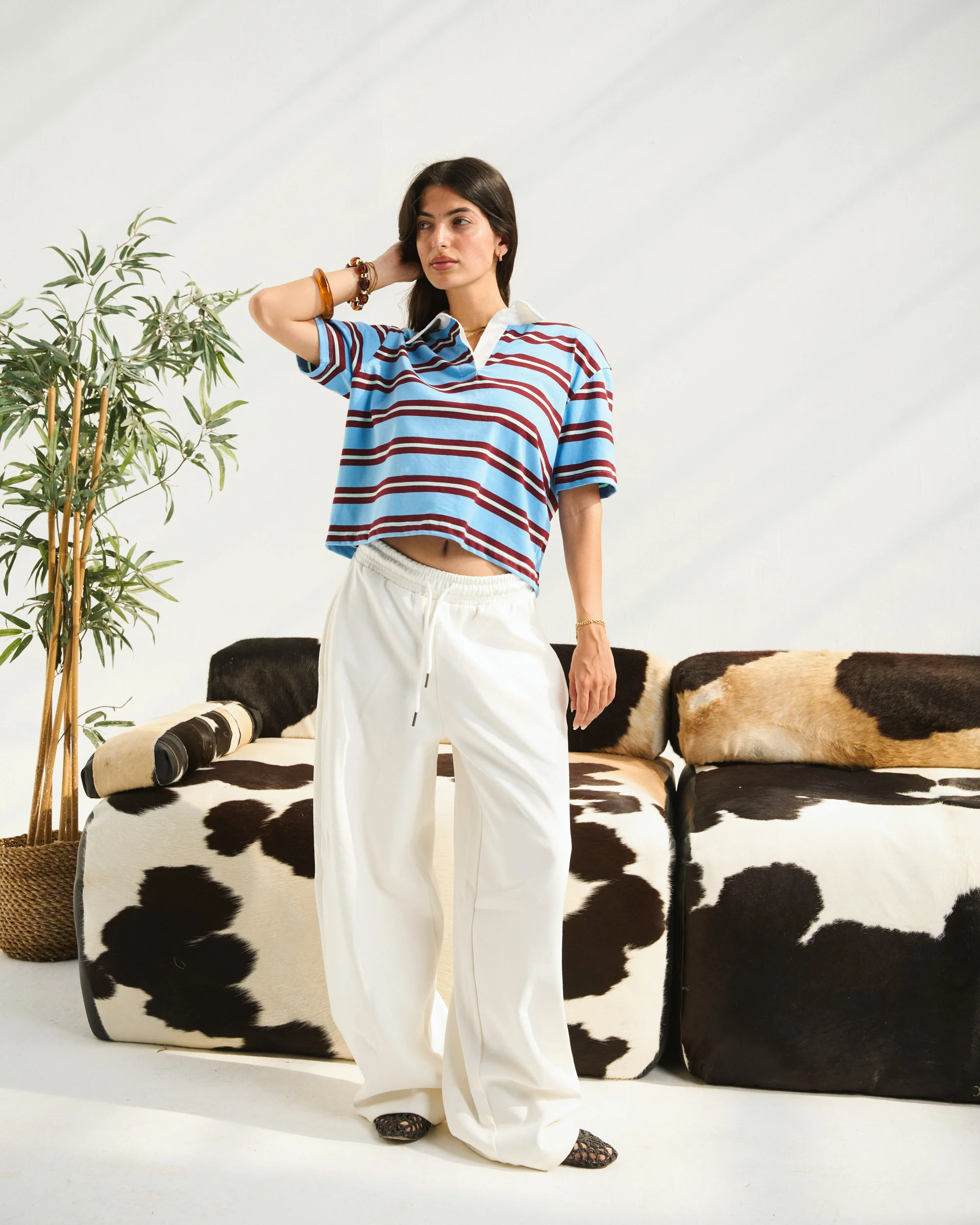 Offwhite Ultra Wide Balloon Sweatpants - ricardofort