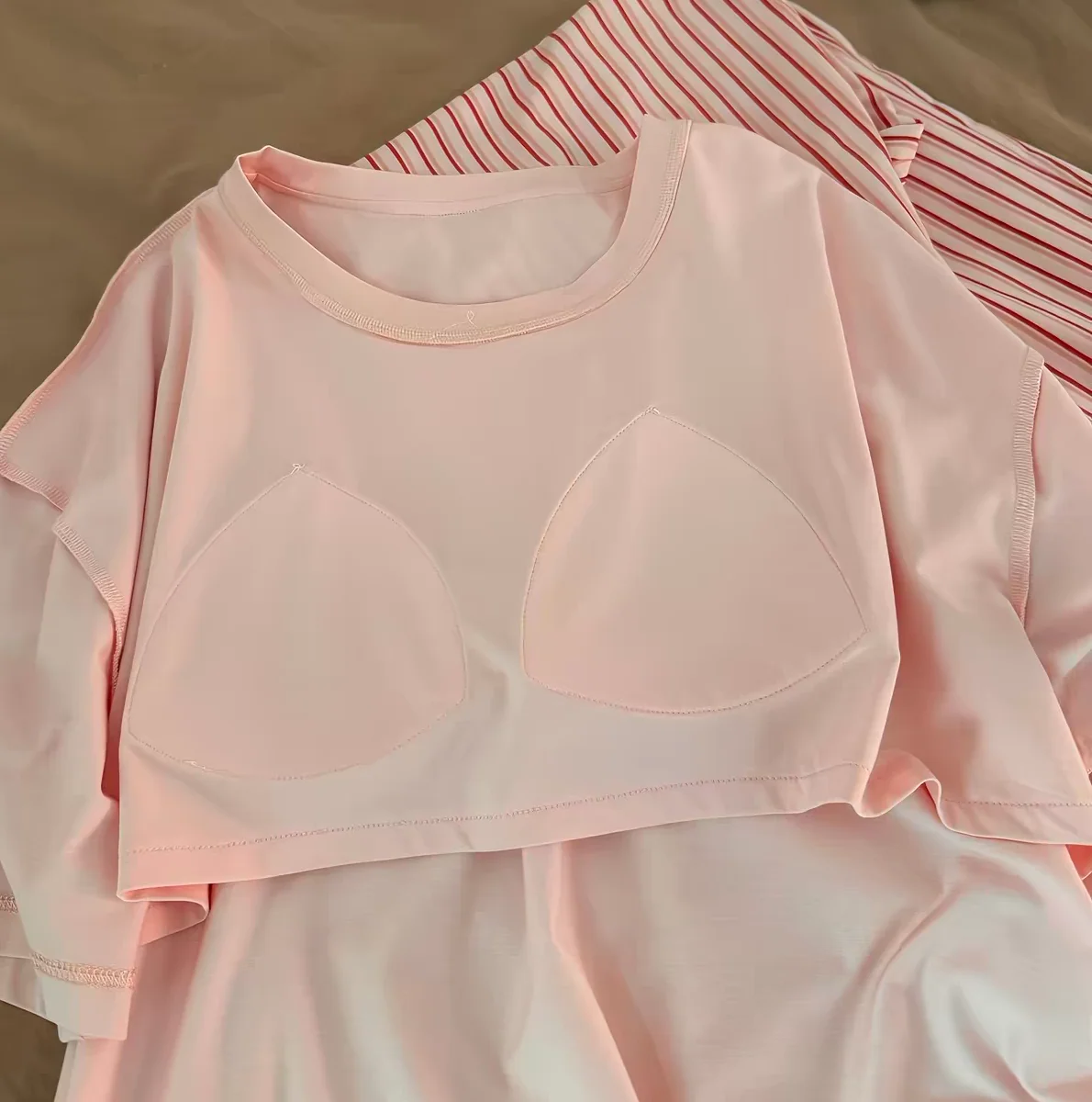Pink Heaven Padded Nightsuit Set - ricardofort