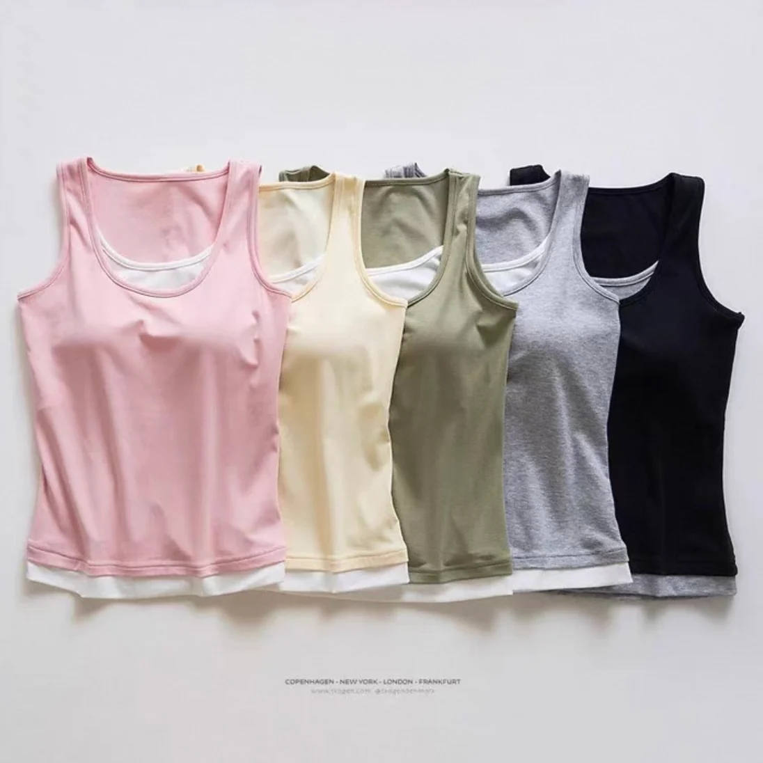 Rio Built-In Bra Tank Top - ricardofort