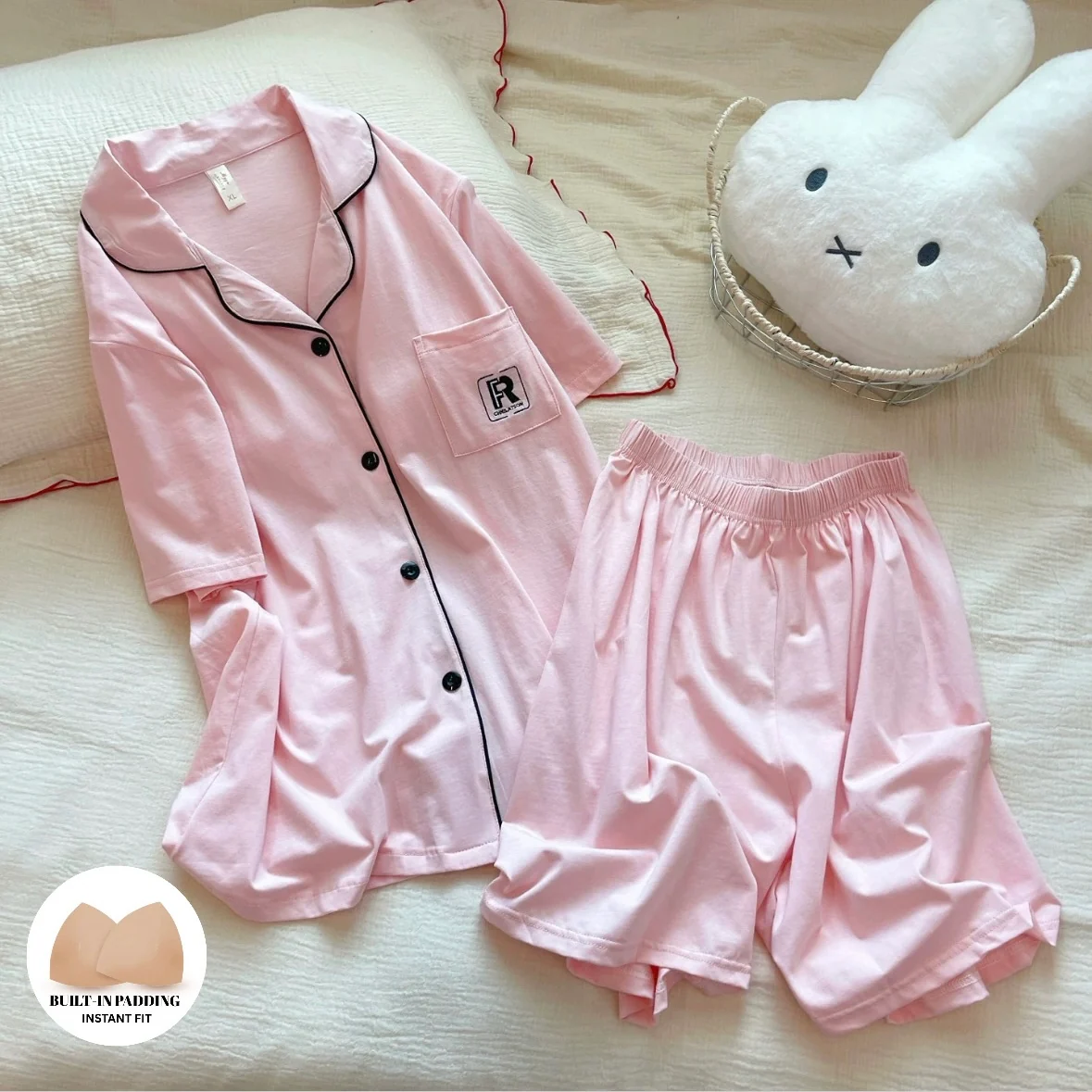 Classic Padded Nightsuit Set - ricardofort