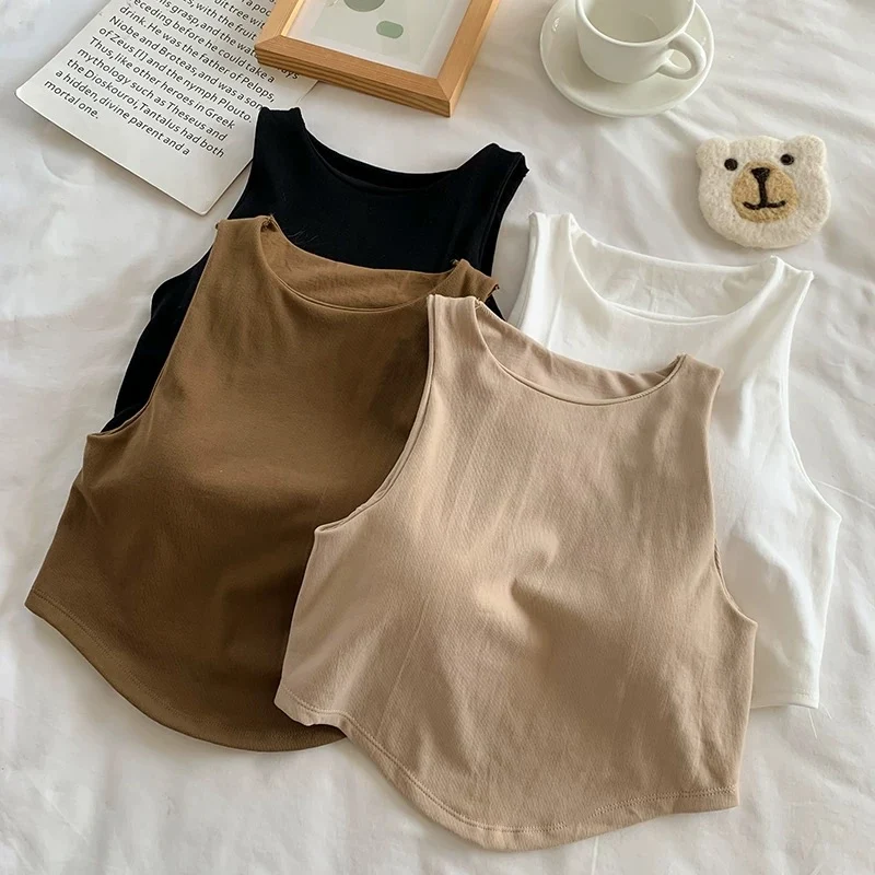 Budapest High Neck Built-In Bra Top - ricardofort