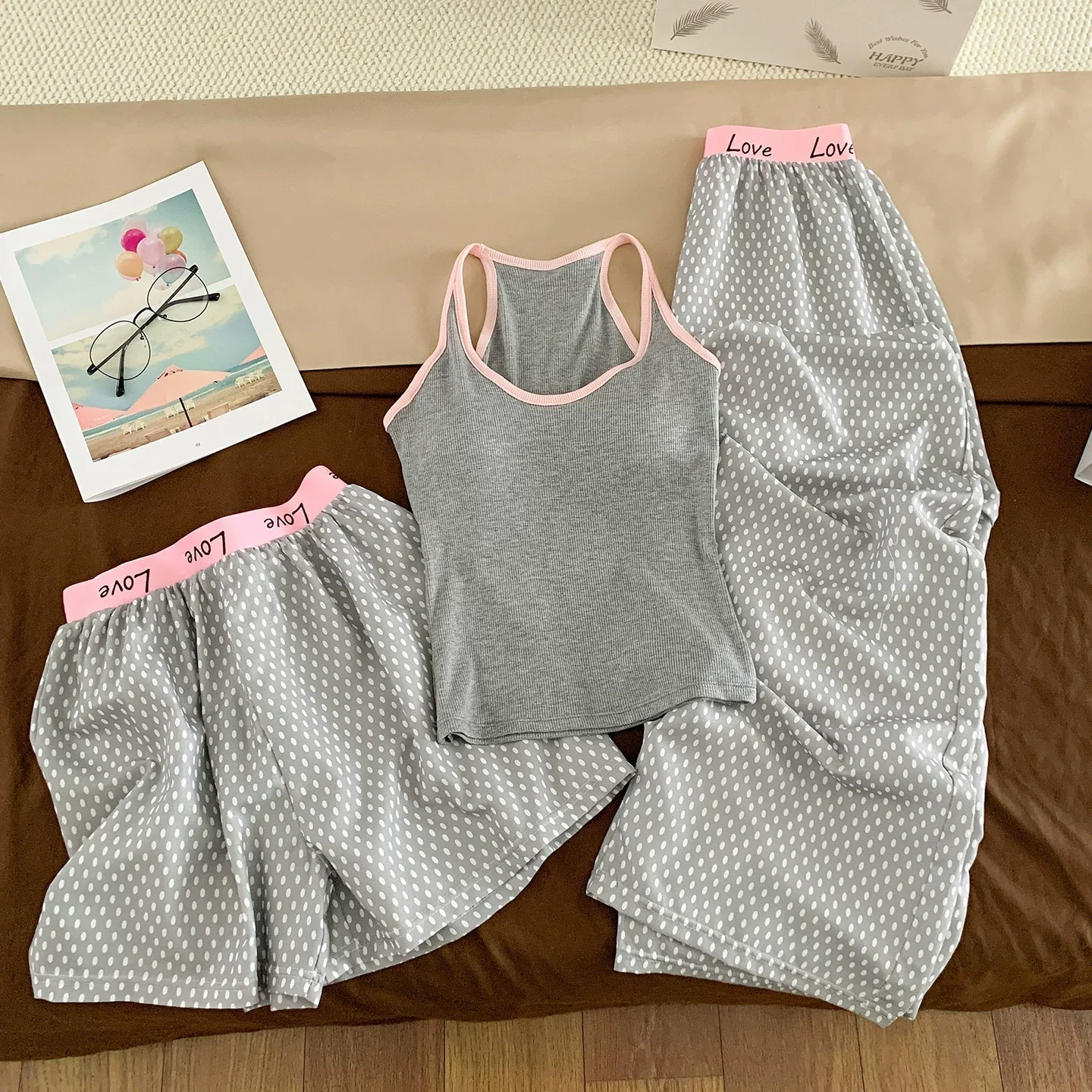 Ash & Blush Padded Lounge Set - 3pc Set - ricardofort