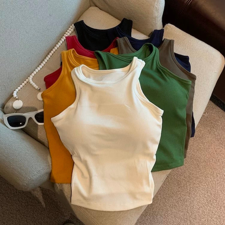 Chroma Curve Built-In Bra Top - ricardofort
