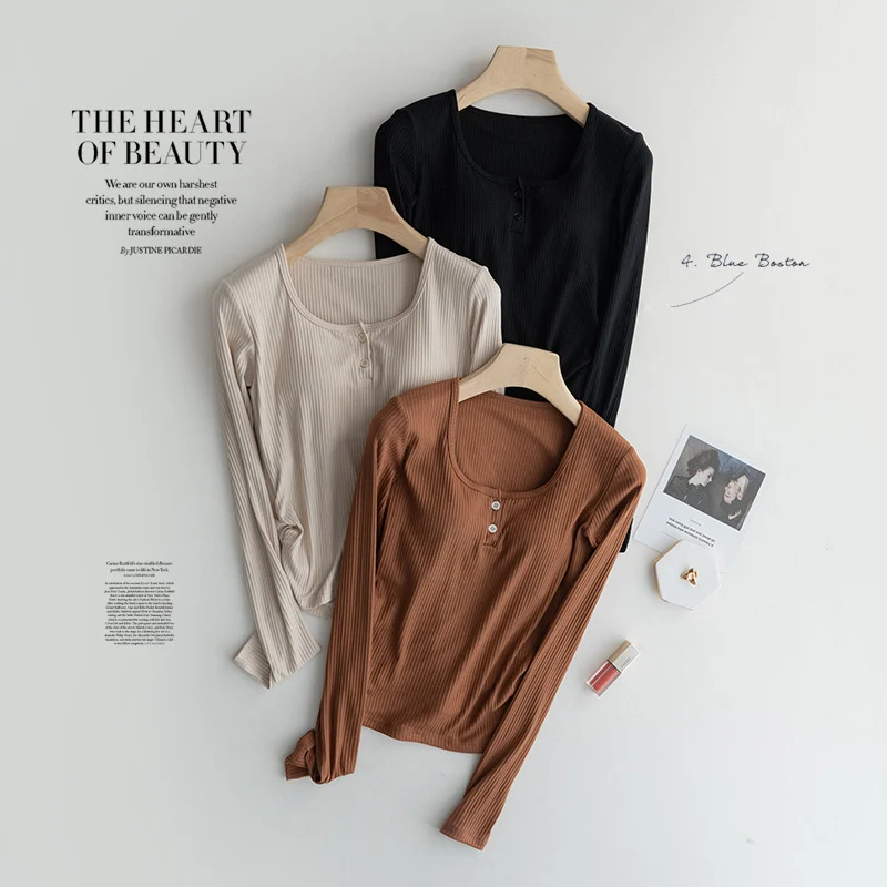 Berry Full Sleeve Built-in Bra T-Shirt - ricardofort