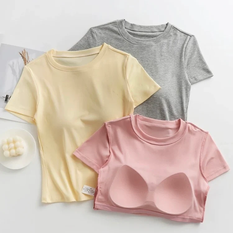 Everyday Built-In Bra T-shirt - ricardofort